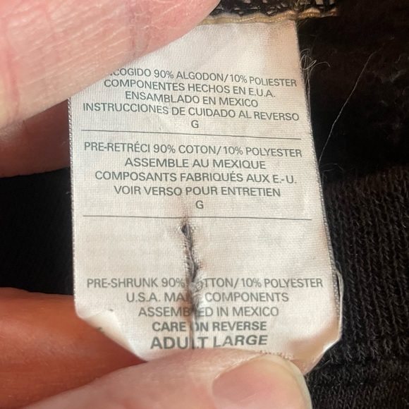 Vintage College Ware Ugly Christmas Puff Paint Snowman Sweatshirt Adult Large - Picture 6 of 6